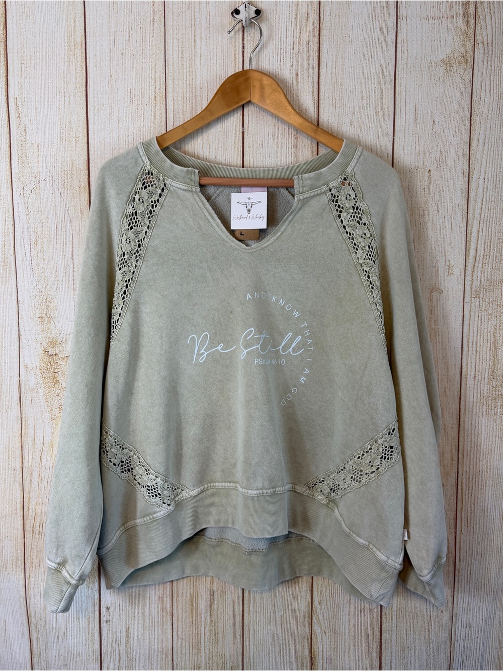 Boutique Be Still Psalm 46:10 Sweatshirt